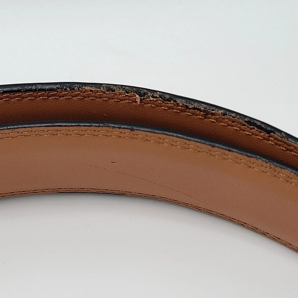 Terracotta Leather Belt